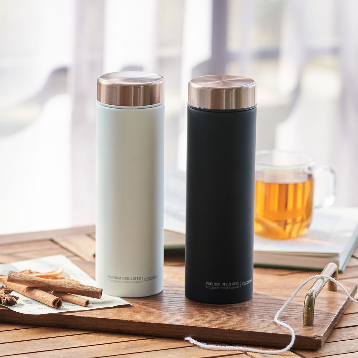 아소부(ASOBU) 스텐 진공 보온보냉 텀블러 500ml 르바통