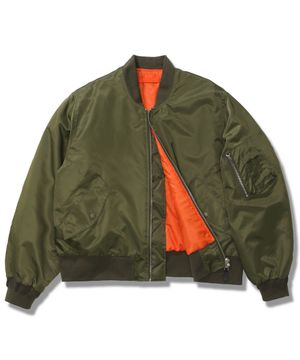 리치 오버 MA-1 자켓 카키 YHJK2269