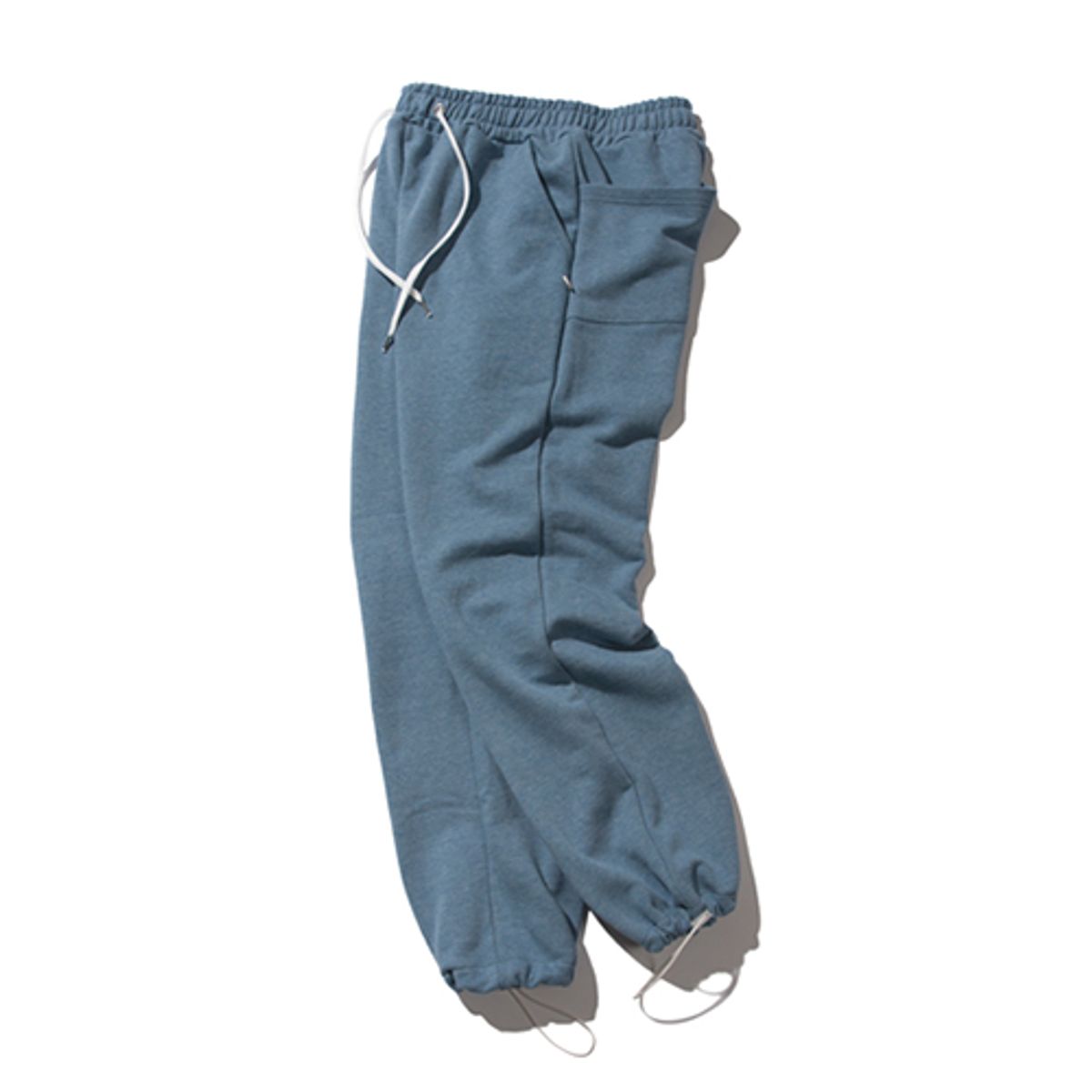크루치(KRUCHI) Keyring sweat pants (blue)
