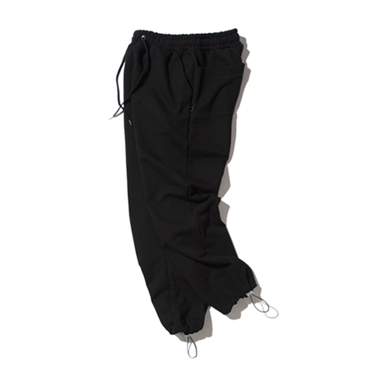 크루치(KRUCHI) Keyring sweat pants (black)
