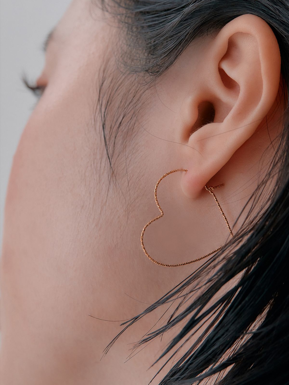 포스트루드(POSTLUDE) [SILVER] C HEART WIRE E (3 COLORS)