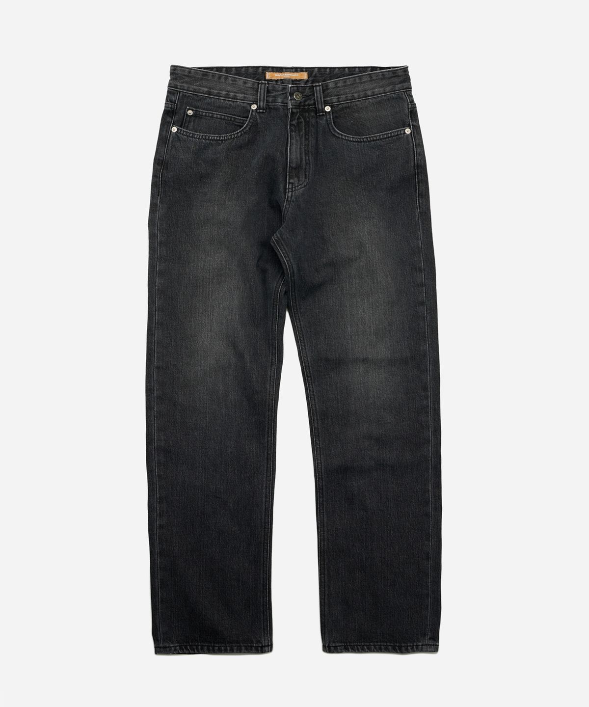 프리즘웍스(FRIZMWORKS) OG REGULAR DENIM PANTS _ WASHED BLACK