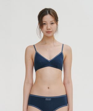 오가닉 오! 브라렛_미드나잇블루