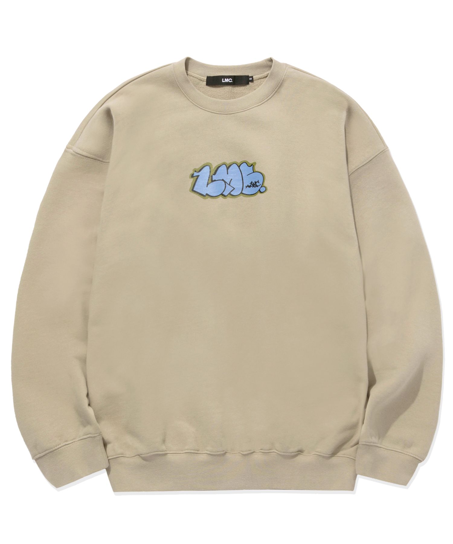 MUSINSA | LMC LMC GRAFFITI OG OVERSIZED SWEATSHIRT beige