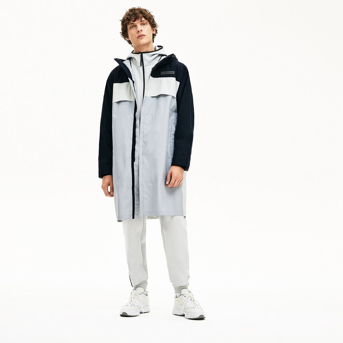 라코스테(LACOSTE) 남성 경량 집업 롱 파카 LCST BH5301-20AWVP