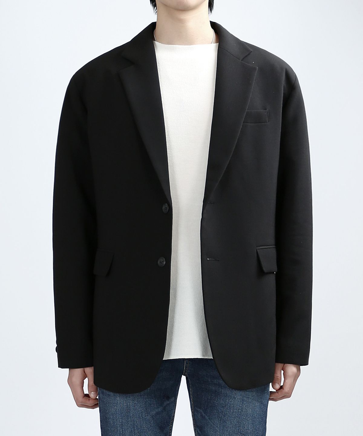 베리베인(VERYVAIN) PUBLIC X STANDARD BLAZER (BLACK)