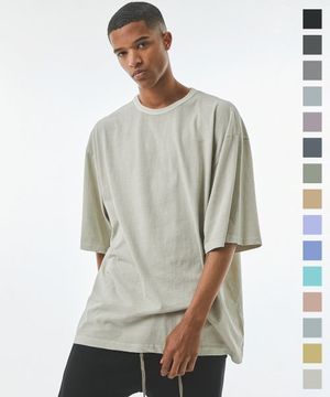 에센셜 빈티지 피그먼트 반팔티 (15COLOR)