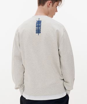 BACK LOGO SWEATSHIRT (PKHASSS004_NM)