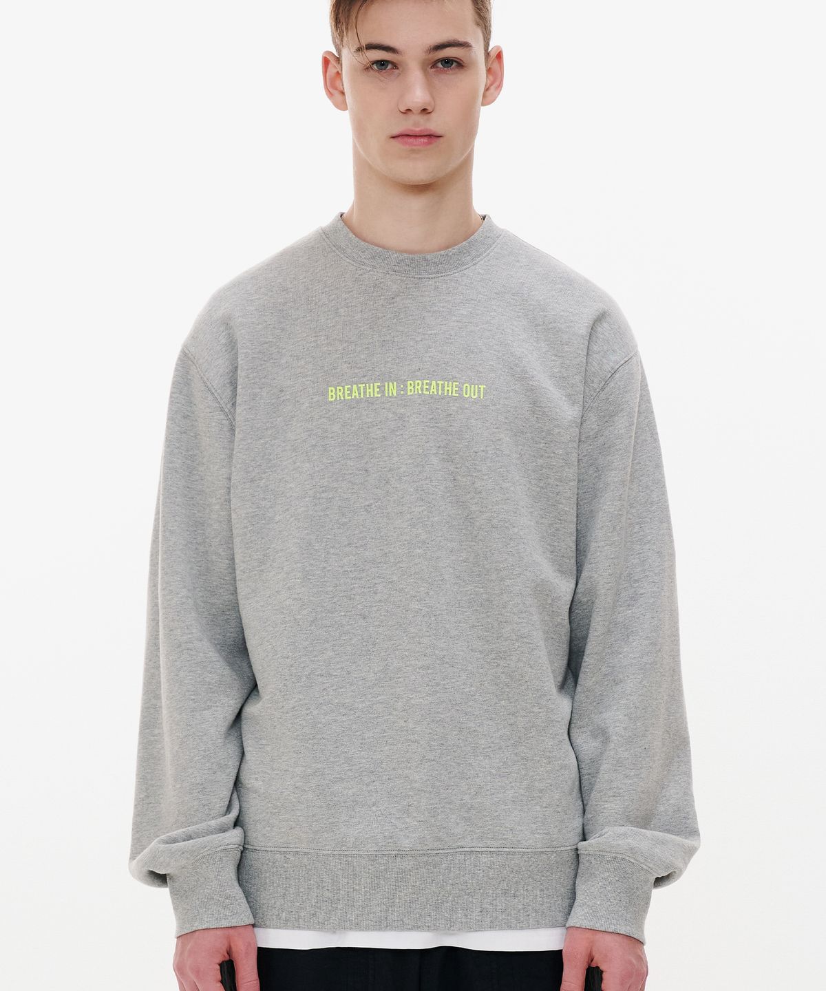 폴루션(POLLUTION) FRONT BREATHE SWEAT SHIRT