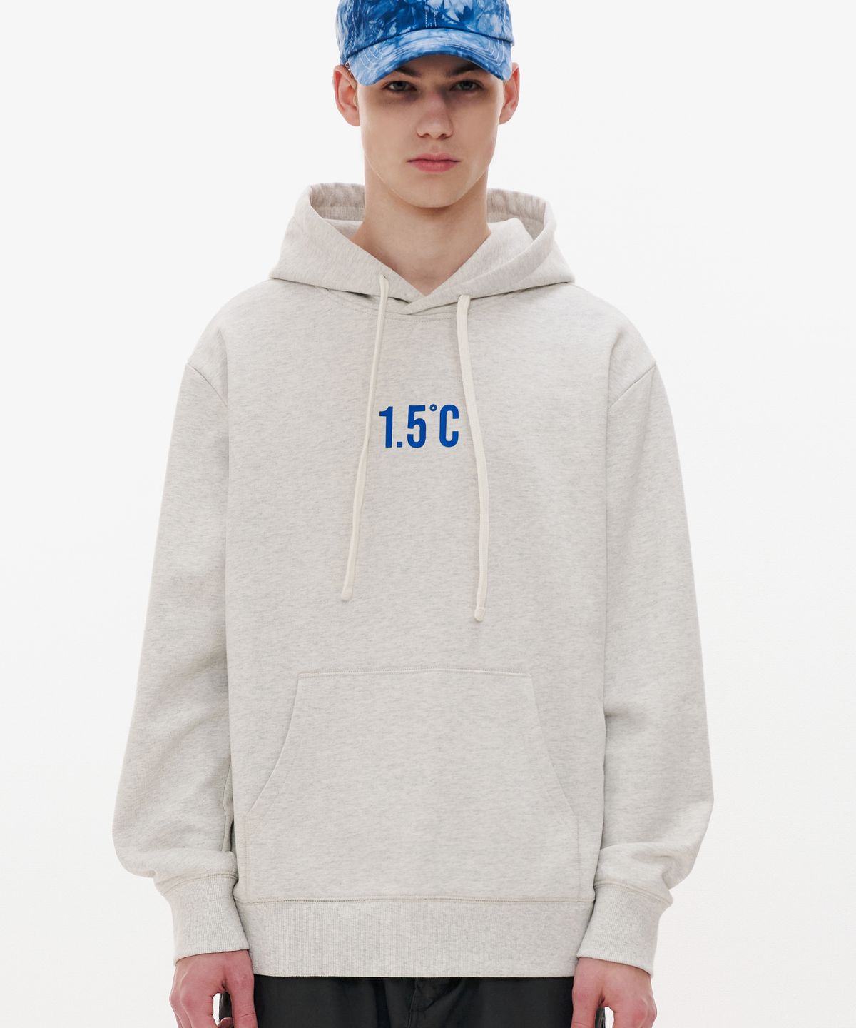 폴루션(POLLUTION) 1.5C LOGO HOODIE (PKHASSS001_NM)