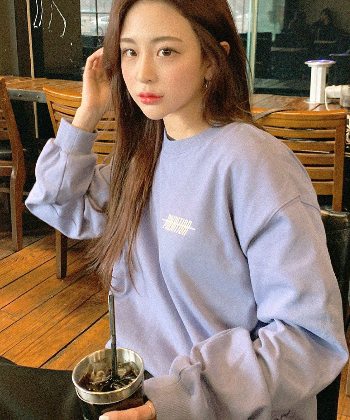 폴루션(POLLUTION) BASIC LONG SLV T