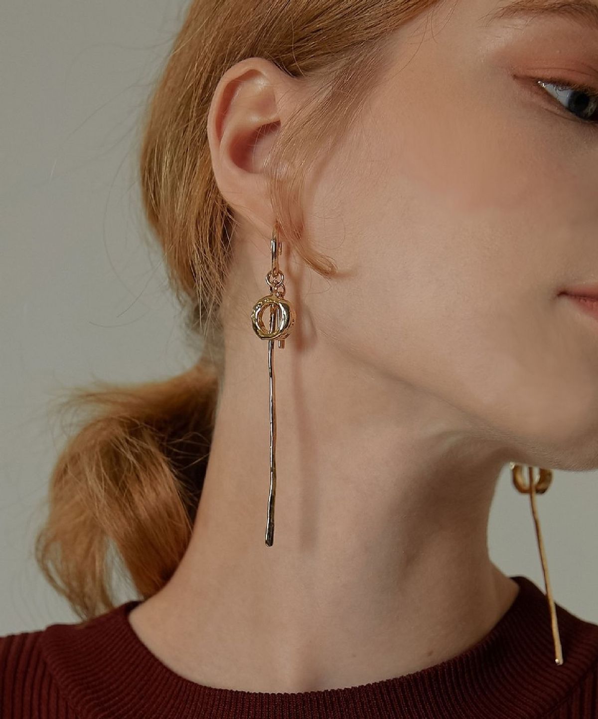 위트홀리데이(WIT-HOLIDAY) ring crack earring [3 way ]