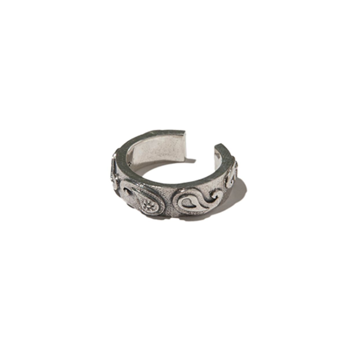 크루치(KRUCHI) Paisley tension ring (silver)