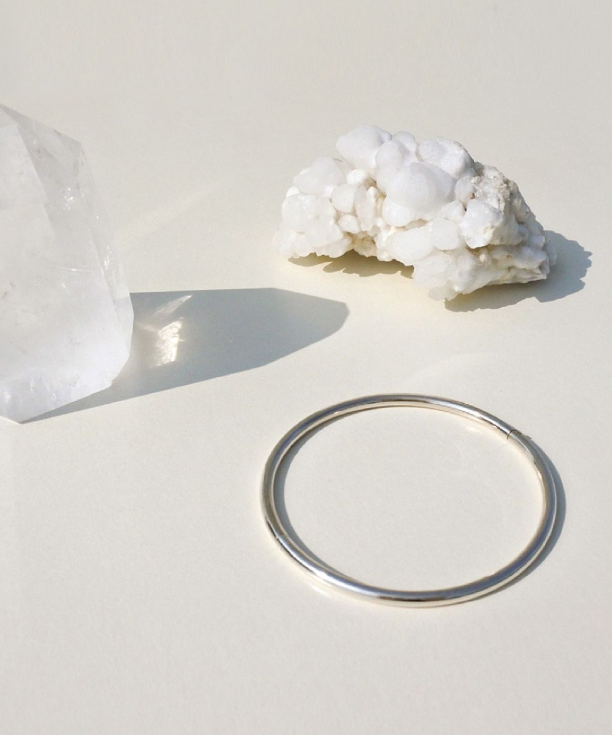 위트홀리데이(WIT-HOLIDAY) Onetouch layered bangle [Silver925]