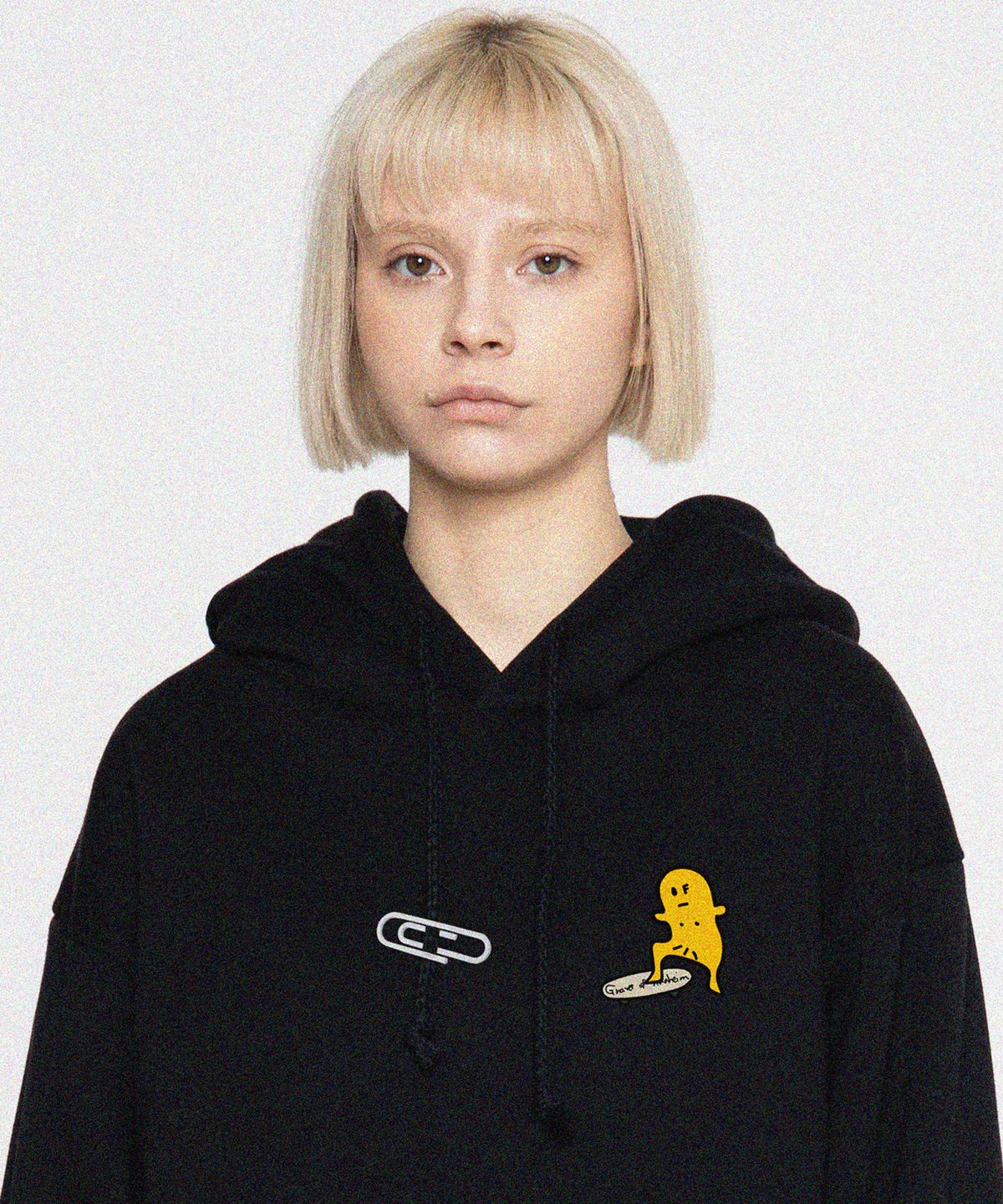 그레이버(GRAVER) [UNISEX]스트릿 스마일보드 후드티_4color