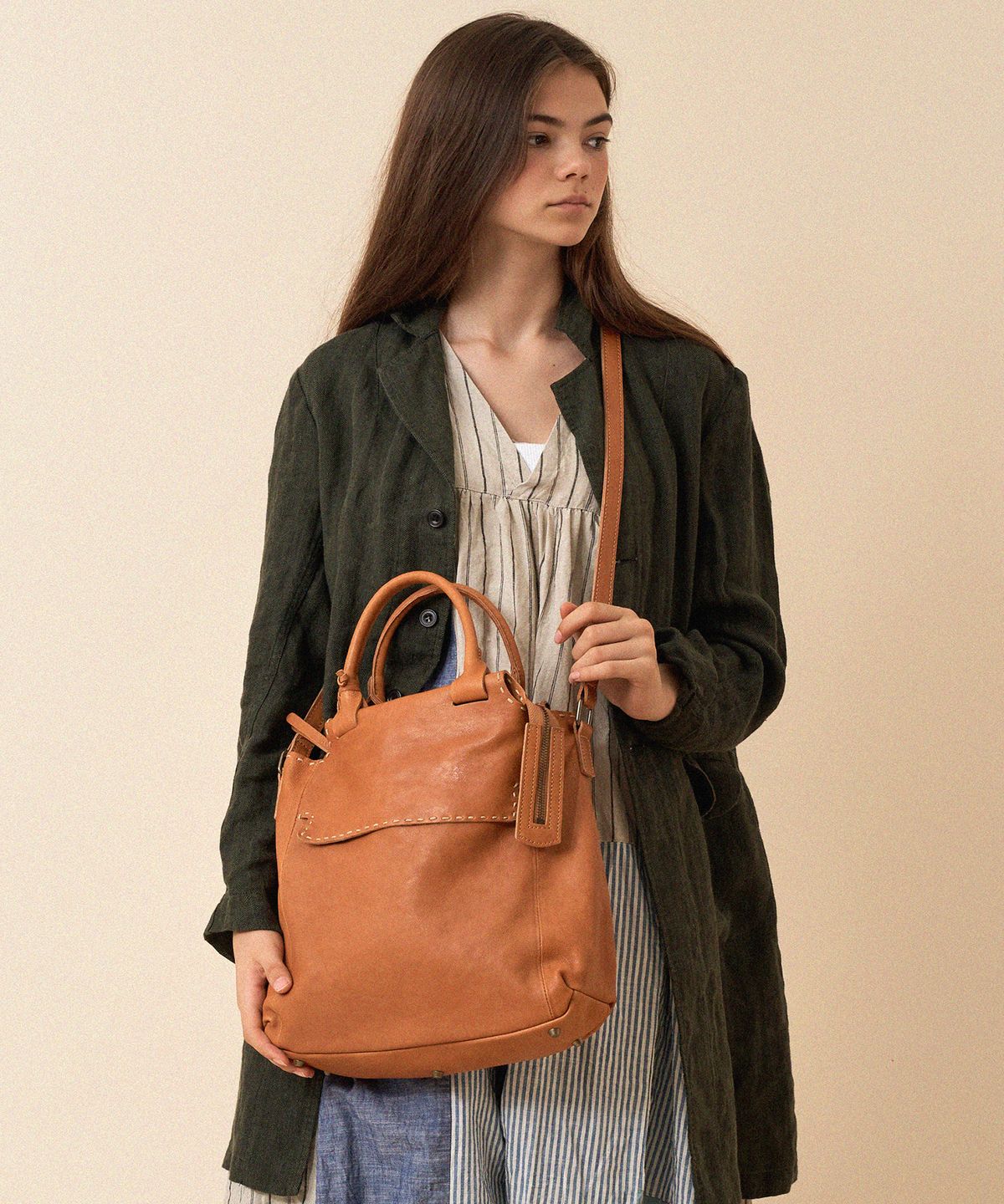 포디어웍스(4DEAWORKS) Milan lanka shopper cross (3colors)
