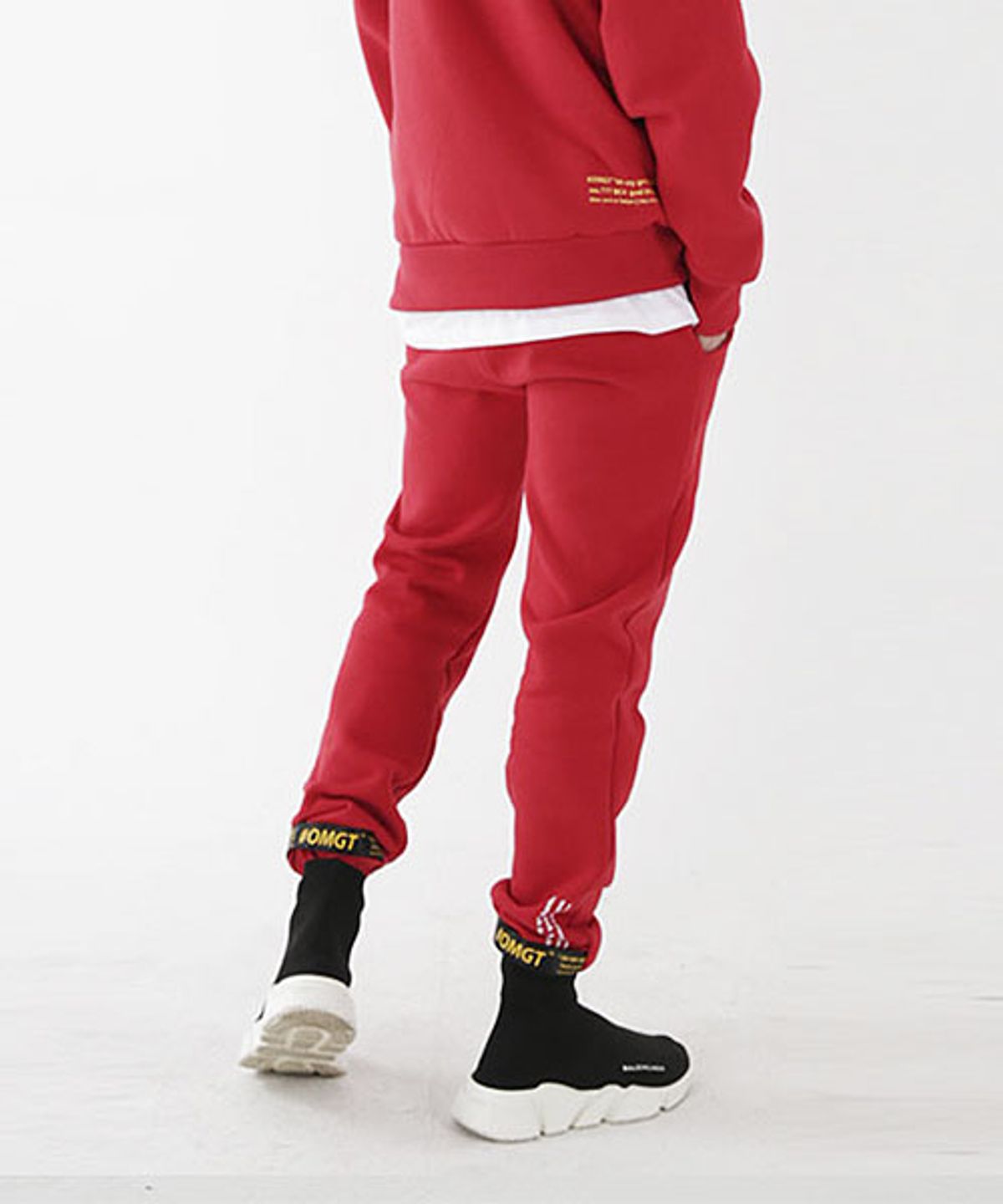 오엠지티(OMGT) EASY String Pants Red