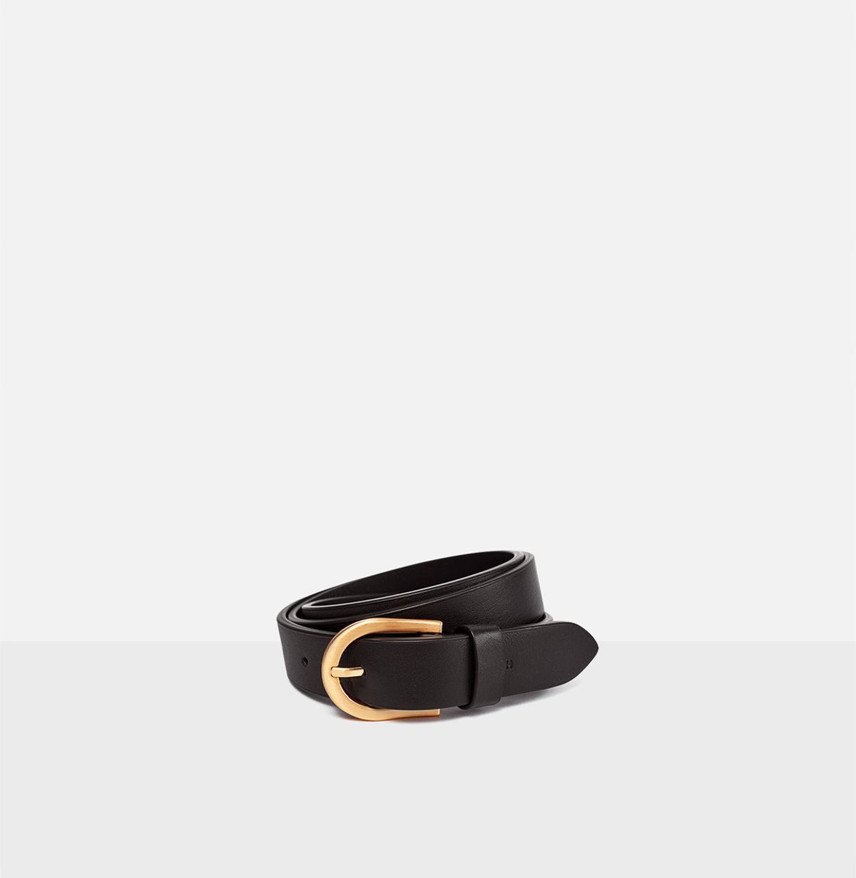 로서울(ROH SEOUL) Around belt Umber with Gold buckle