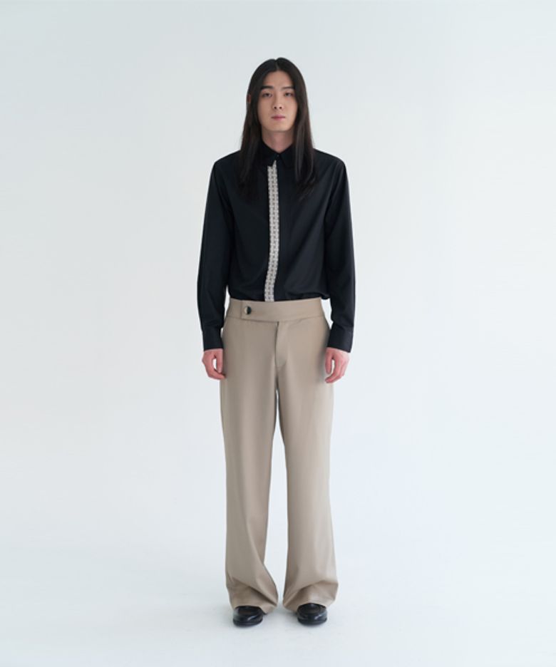 여밈 바지 (Beige)- 남