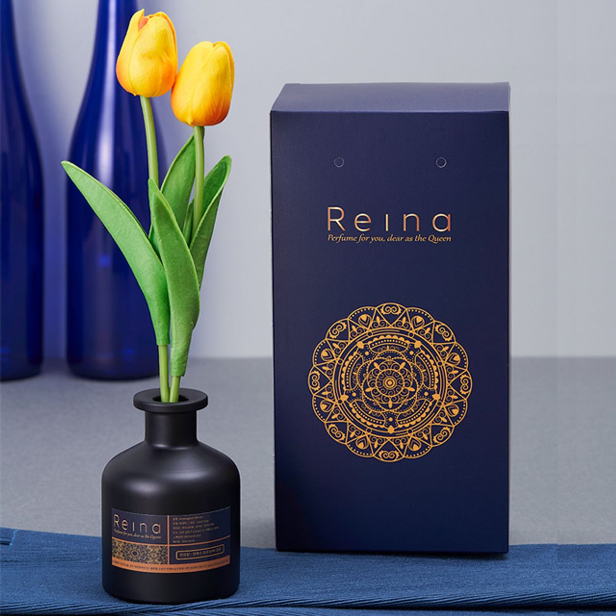 레이나퍼퓸(REINA PERFUME) 프리미엄 아로마 튤립 플라워디퓨저 200ml