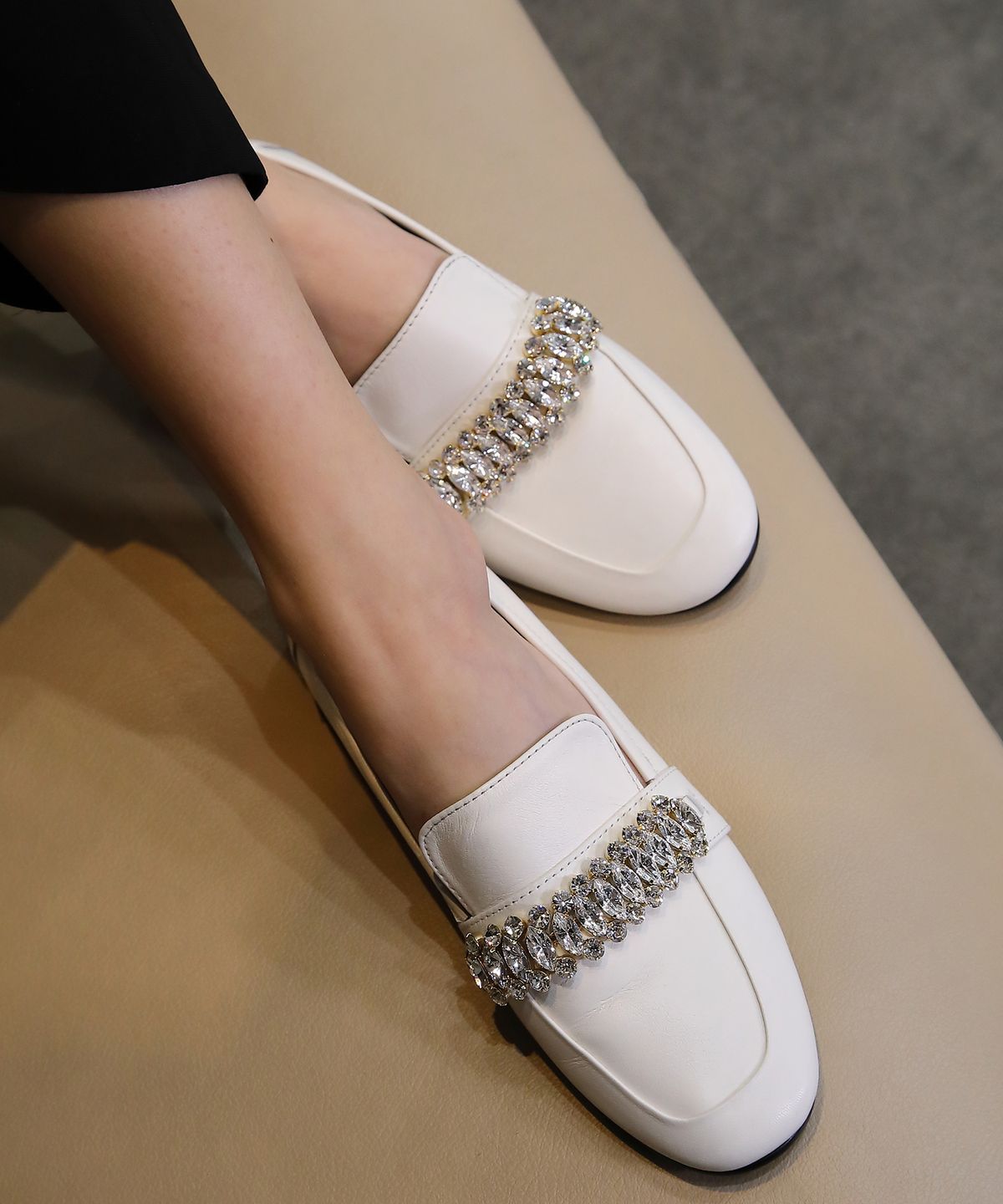 프리플라(FRI FLA) 20A717 cream loafer