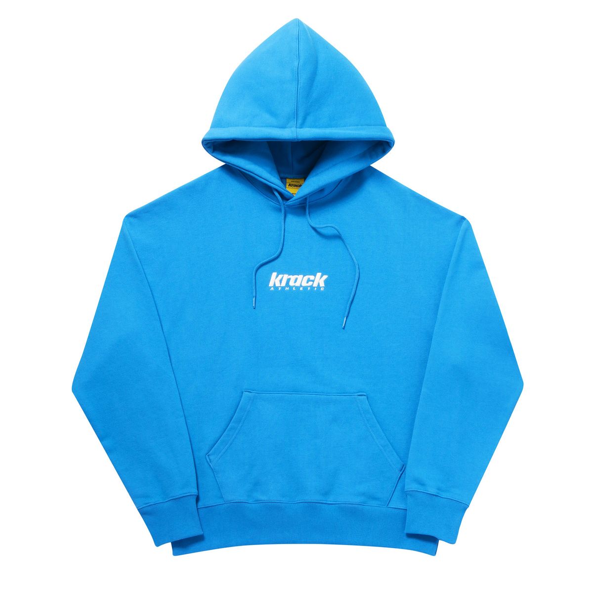 크랙 애슬레틱(KRACK ATHLETIC) BASIC LOGO HOODIE BLUE