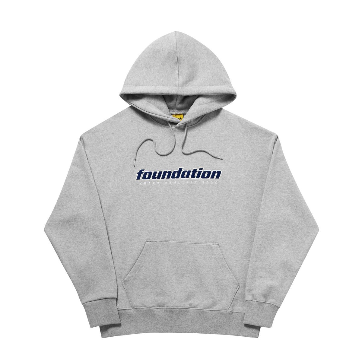크랙 애슬레틱(KRACK ATHLETIC) FOUNDATION HOODIE HEATHER GREY