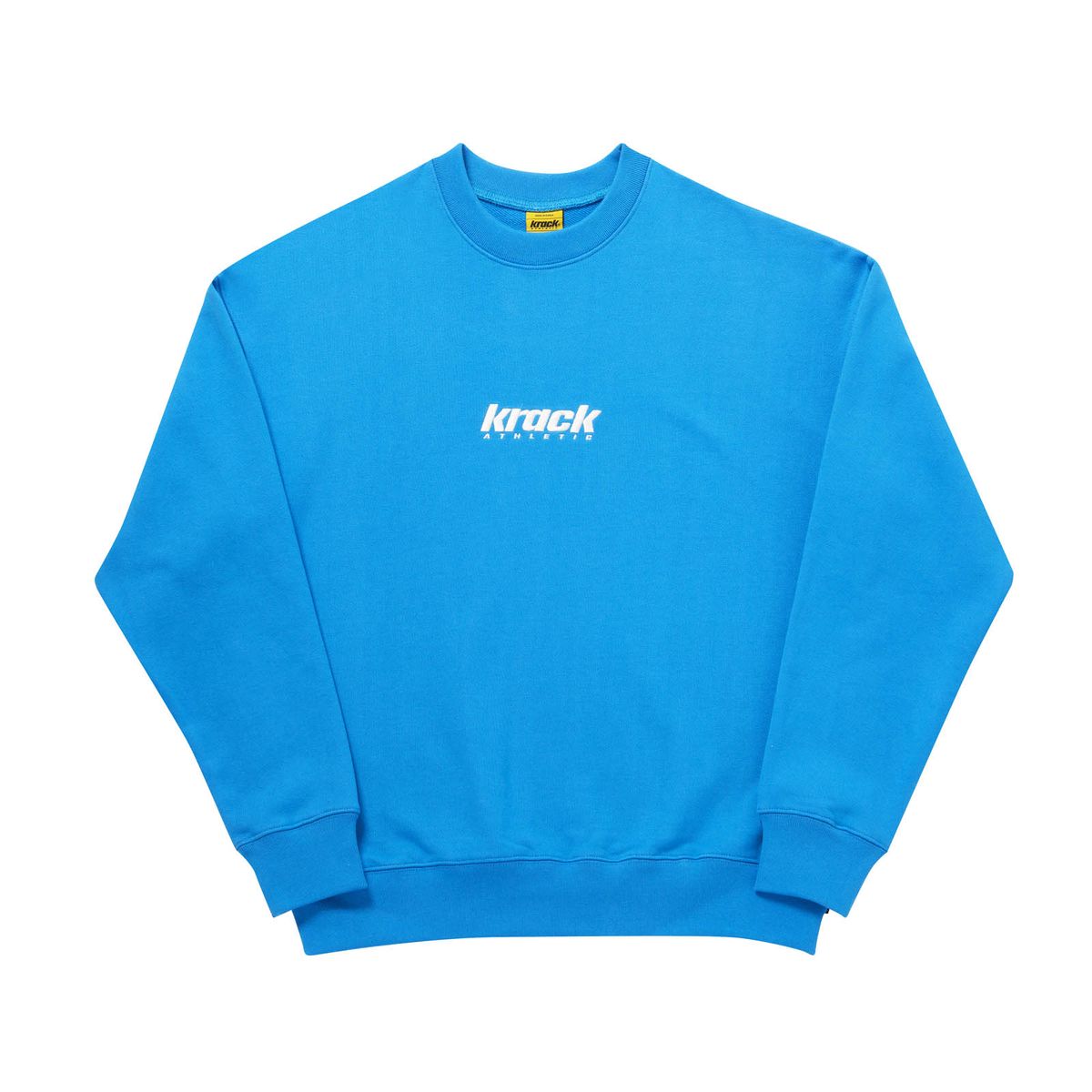 크랙 애슬레틱(KRACK ATHLETIC) BASIC LOGO SWEATSHIRT BLUE