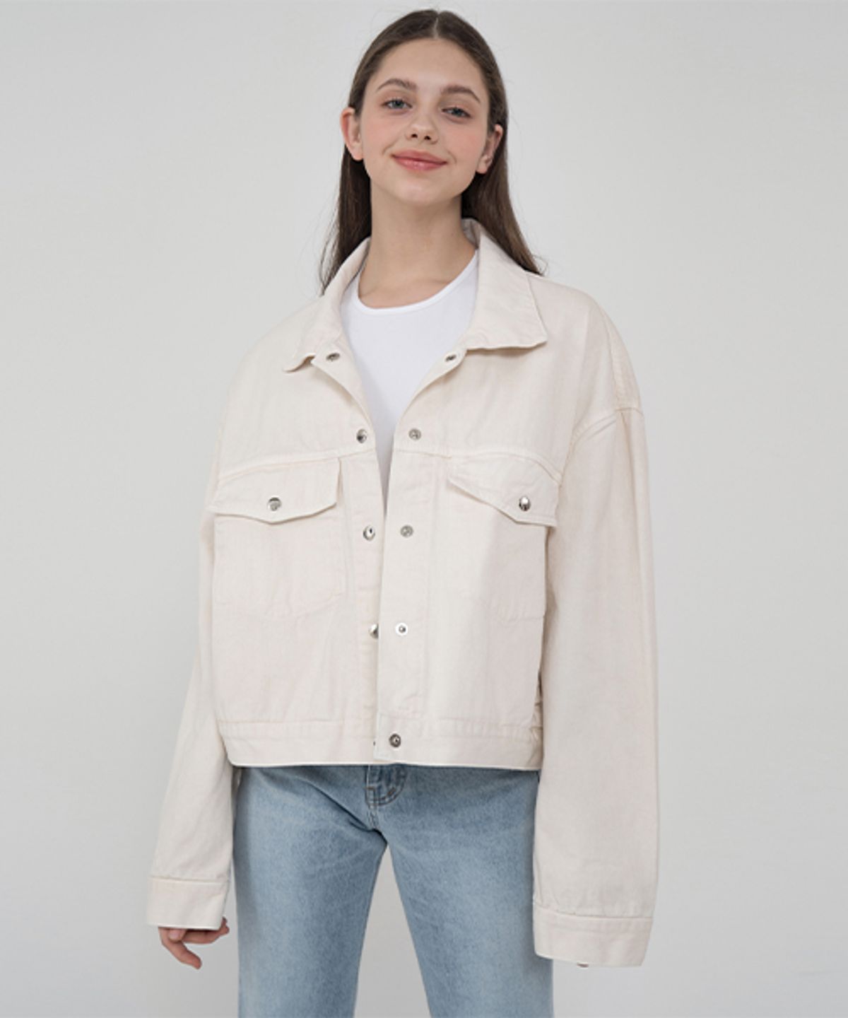레이디 볼륨(LADY VOLUME) Overfit basic pigment trucket_ivory