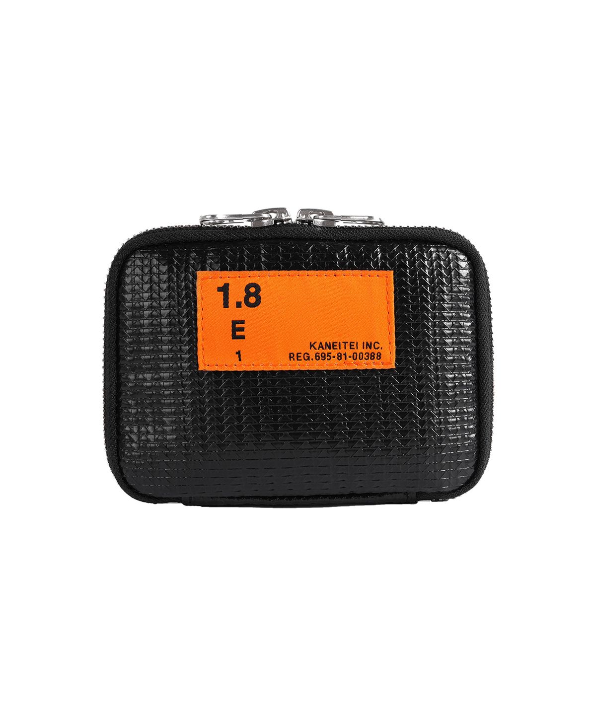 카네이테이(KANEITEI) SEI ZIP WALLET S (BLACK) / UPCYCLED
