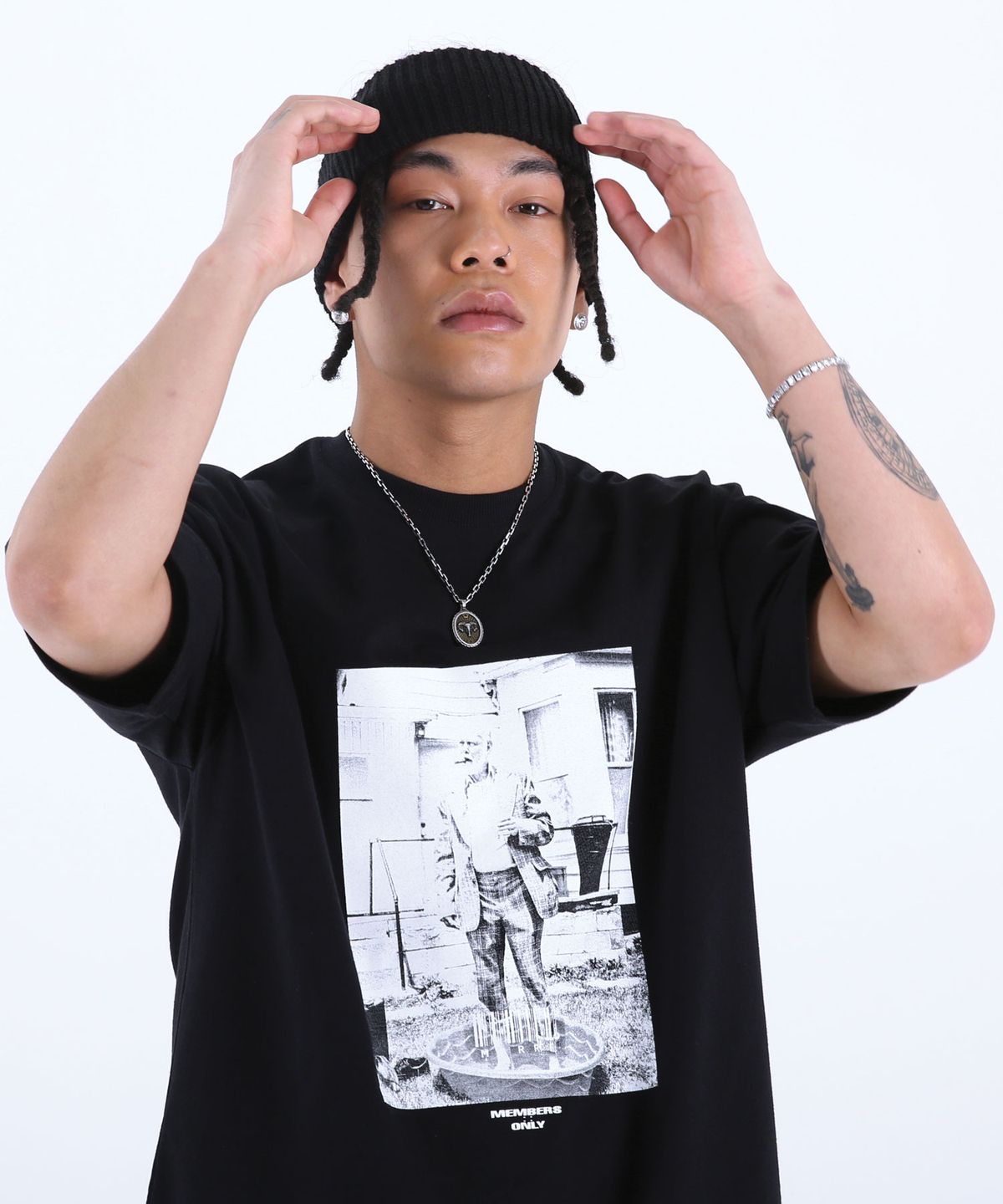 마르트(MARRT) SPOT PRINTING ll T-SHIRT (BLACK) - 사이즈 & 후기 | 무신사