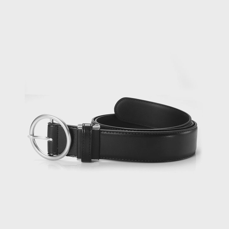 링 스티치 33mm 비조 벨트 MU016BK