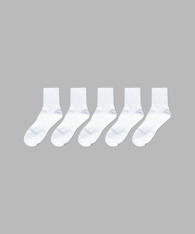 [5PACK] 1507 모노 트라우져 하프 삭스 _ 스노우 화이트
