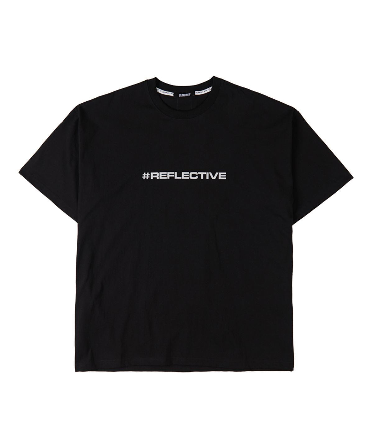 써치410(SEARCH410) [UNISEX] REFLECTIVE BOX T_BLACK