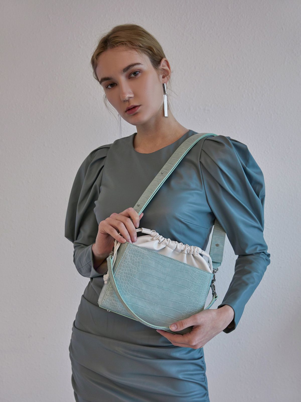 세미코드(SEMICODE) Tiam bag - mint