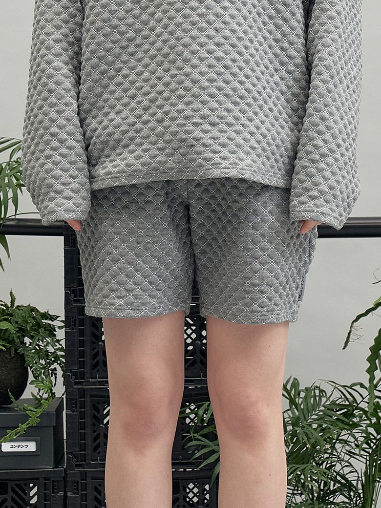 dia pattern shorts (gray)