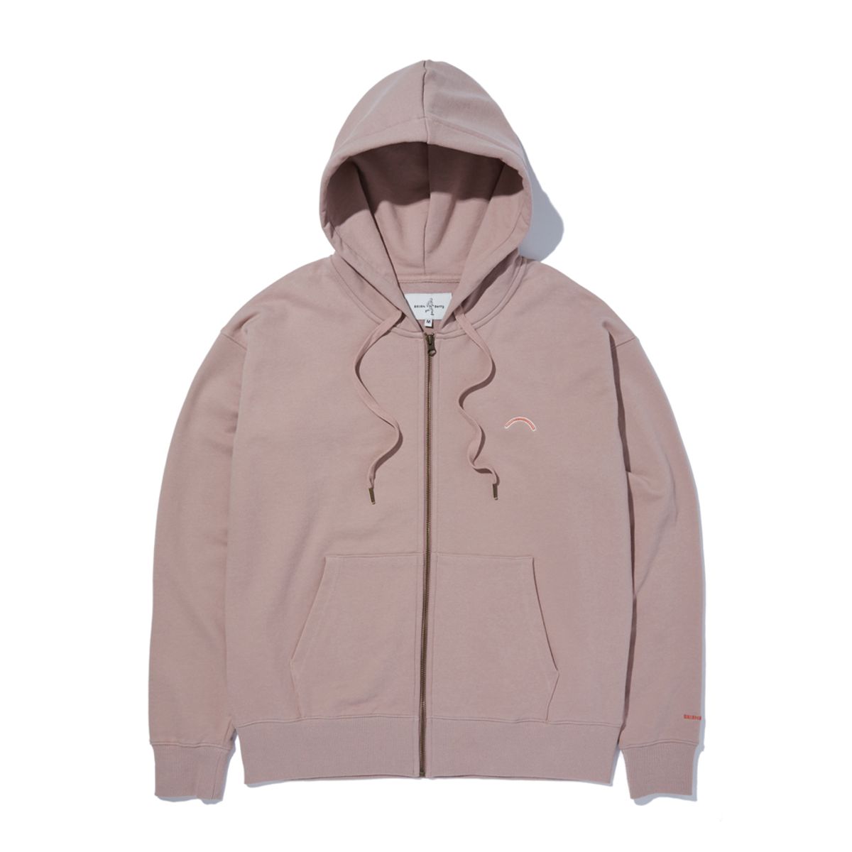 브라이언베리(BRIAN BERRY) ARC HOOD ZIP-UP_MUSK PINK