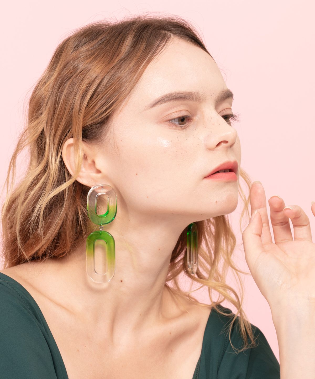 마이부(MY BOO) Gradation Chain - Green