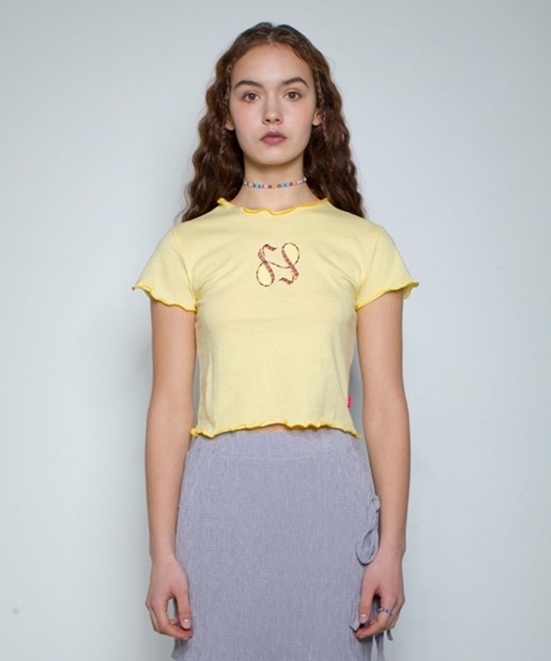 FF멀티 날나리 크롭탑[YELLOW]