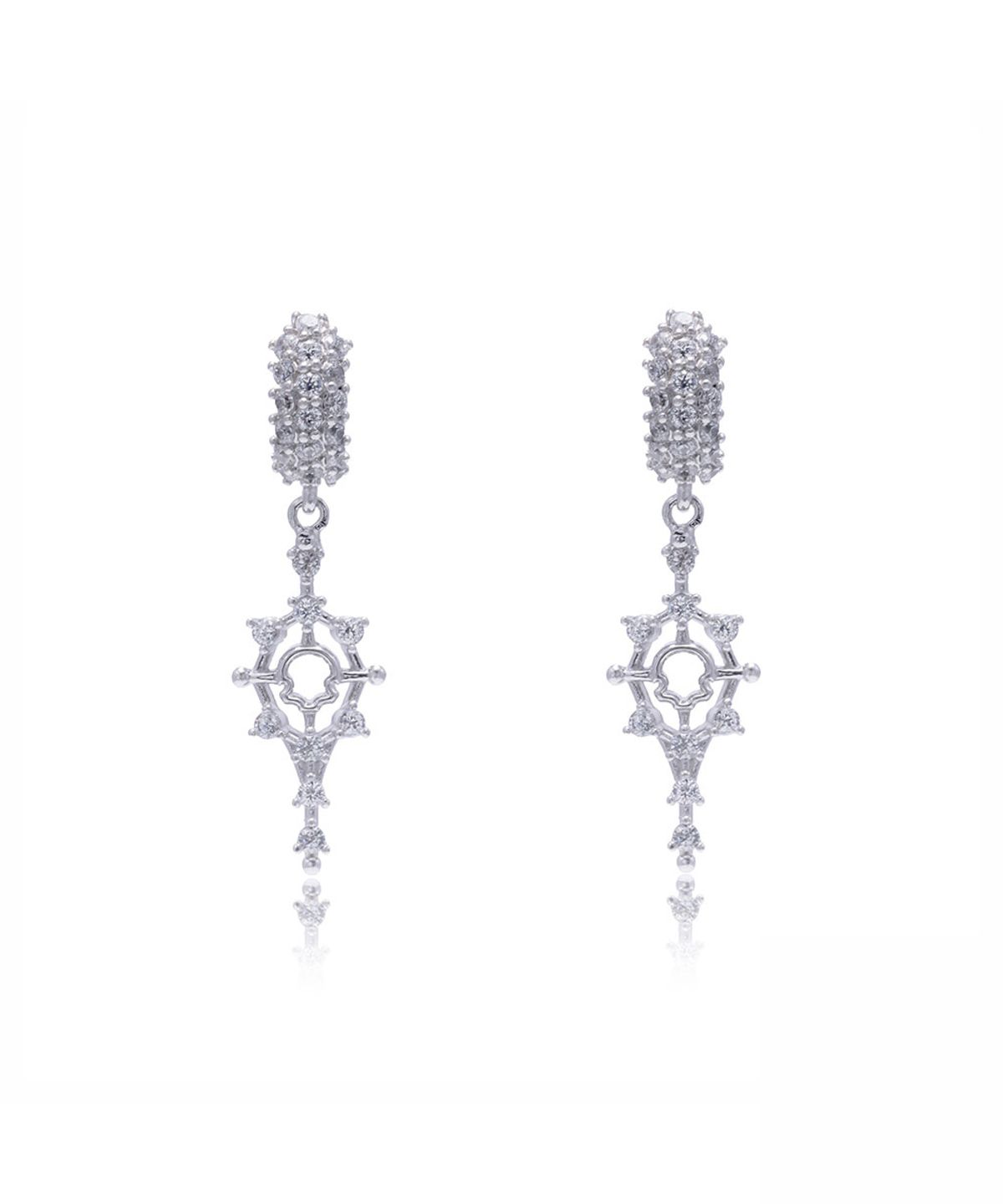 지레이드(G_RADE) Completed Compass Earrings