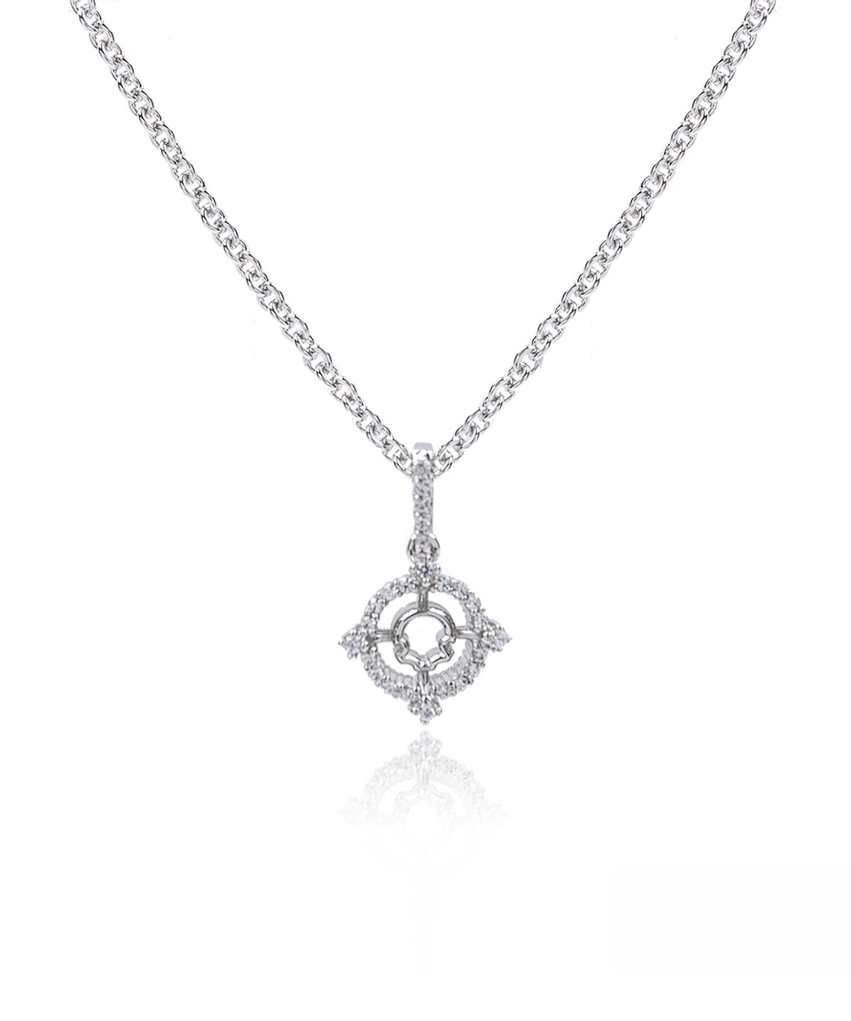 지레이드(G_RADE) Small 4way Compass Necklace