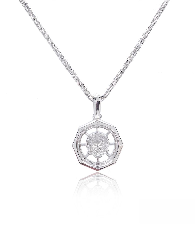 Octagon Compass Necklace