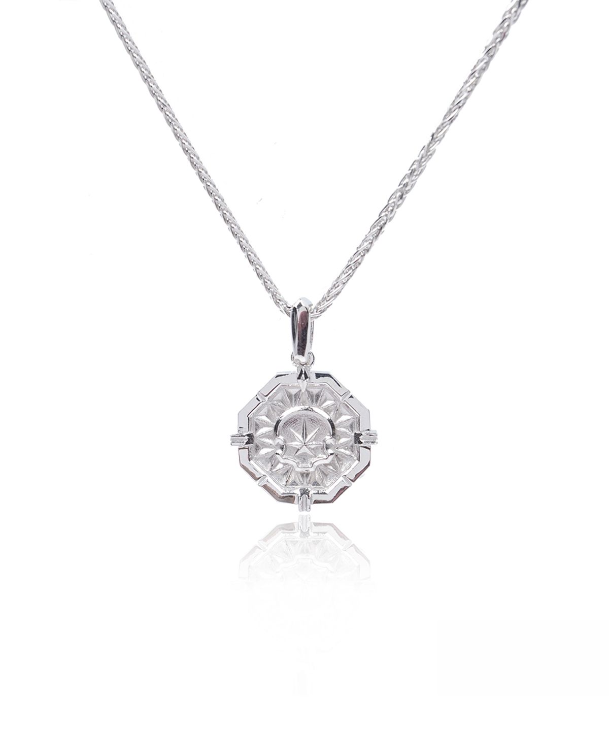 지레이드(G_RADE) Compass Bottom Necklace(M Size)