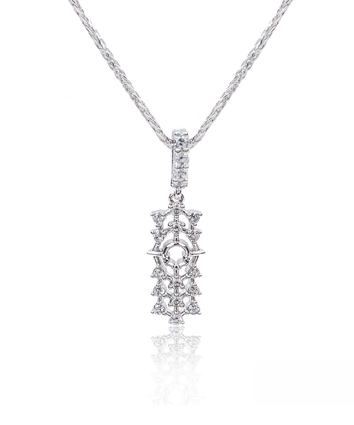 지레이드(G_RADE) Rectangular Compass Necklace