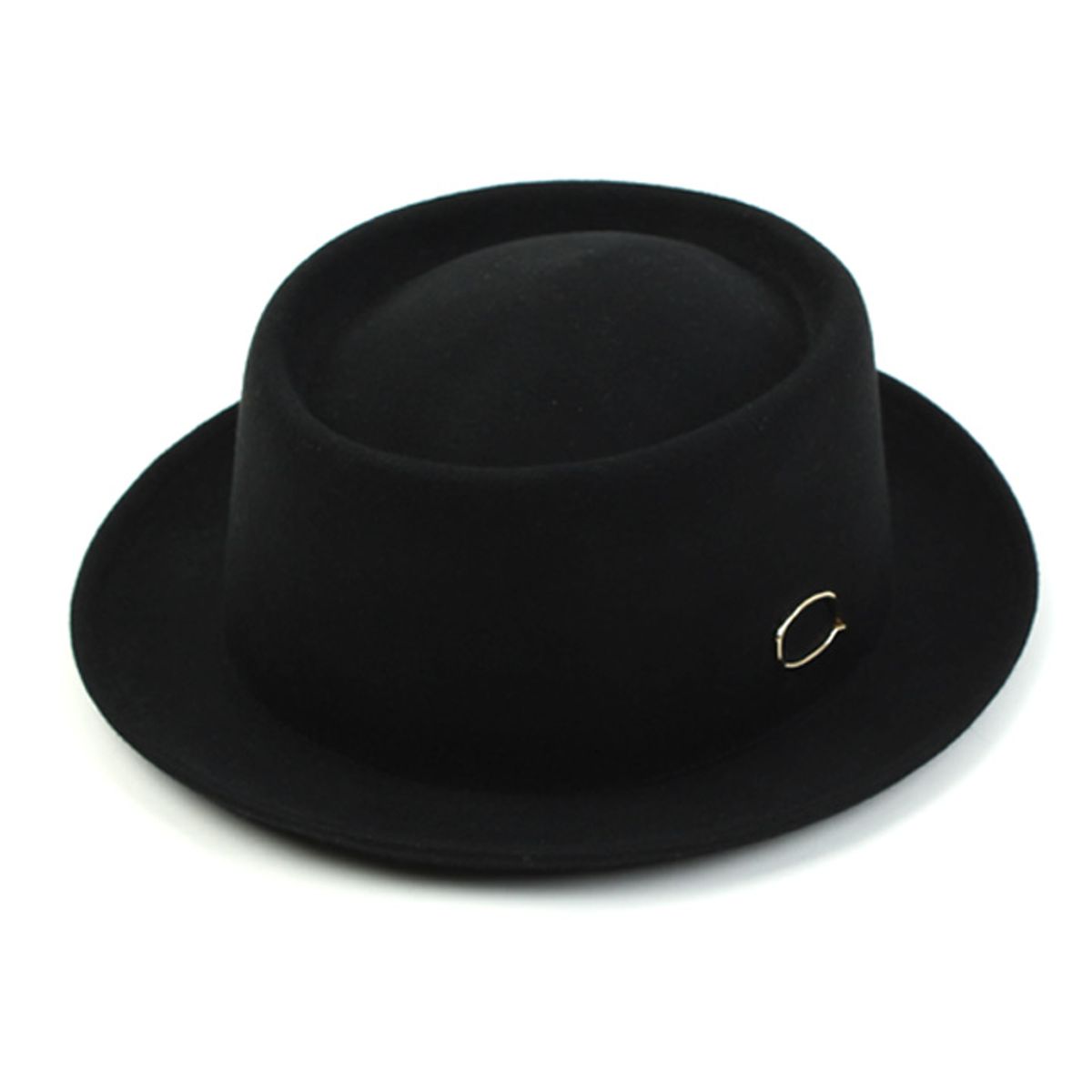 유니버셜 케미스트리(UNIVERSAL CHEMISTRY) Gold Bubble Very Short Wool Fedora 숏페도라