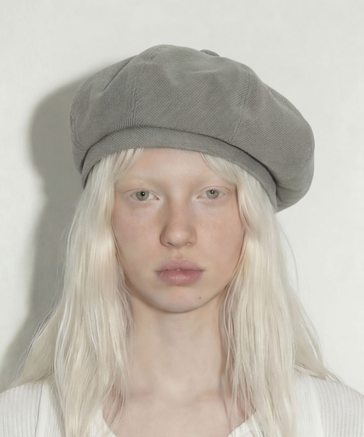 언더컨트롤 스튜디오(UNDERCONTROL STUDIO) 코튼 베레모 BREAD BERET / BIO H TWILL / D MINT
