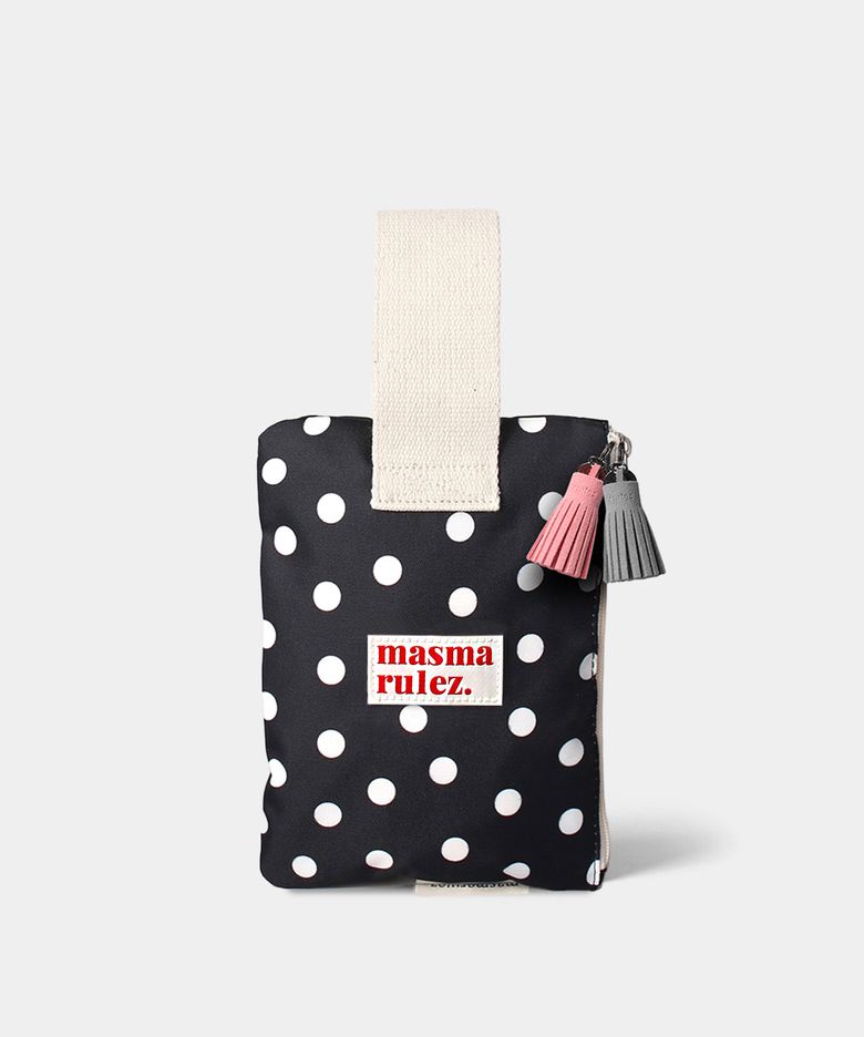 Strap pouch _ White dot