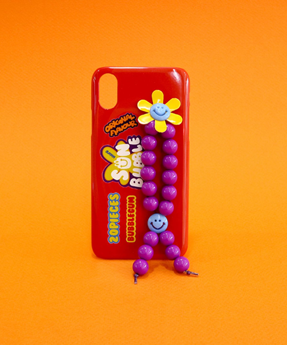 세컨드유니크네임(SECOND UNIQUE NAME) SUN CASE BUBBLE STRING RED