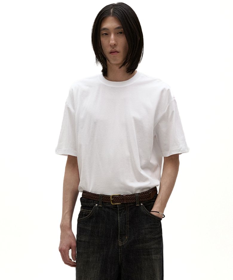 YOUNG 프리미엄 실켓 반팔 티셔츠 (4 COLOR)