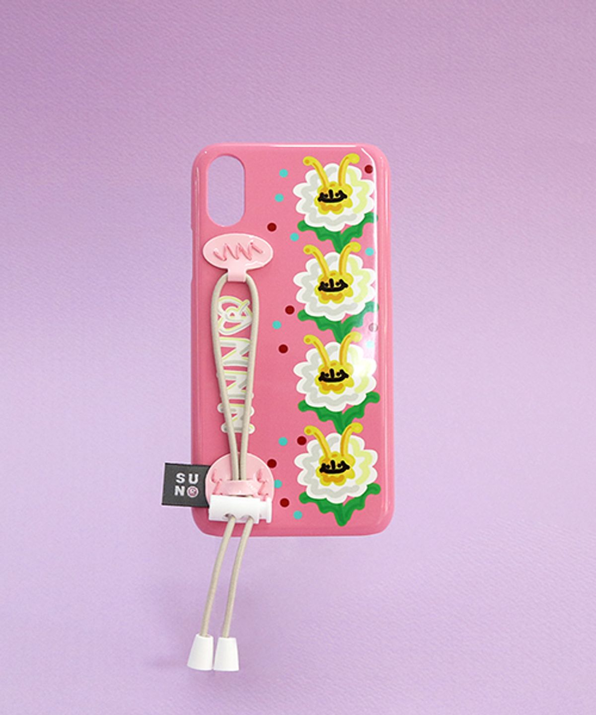 세컨드유니크네임(SECOND UNIQUE NAME) SUN CASE STRING GLOSSY PINK LILY